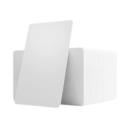 Evohold White Printable PVC Cards | Pack of 100 | WHITEPVC760