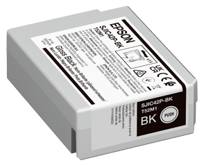 Epson ColorWorks CW-C4000 Gloss Black Ink Cartridge | 50.0 ml | C13T52M140