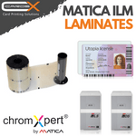 Matica 0.5mil Clear Patch Laminate - Prints 550 Cards | PR20808406