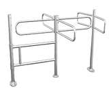 Pistola Manual Revolving Access control Turnstile | CX-PST