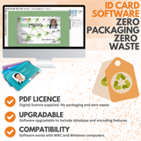 Entry Level ID Card Printing Bundle / Javelin Jack | Dual Sided | JJDualSided