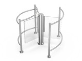 403 Motorised Rotary Door Access control Turnstile | CX-403 - Cards-X (UK)