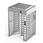 SUN Access control Full Height Black Turnstile | Single Door | CX-SUN-401FS-B - Cards-X (UK)