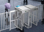 SUN Access control Full Height Turnstile | Double Door | CX-SUN-402FS - Cards-X (UK)