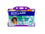 Evohold Recyclable Single Sided Landscape ID Card Holders - Purple (Pack of 100) - Cards-X (UK)