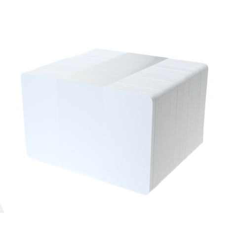 Fudan 1K White ISO-Sized PVC Card with Gloss Finish | FM11RF08 | Pack of 100 - Cards-X (UK)