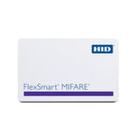 HID 1k Mifare card | non programmed white gloss with magswipe | 1430NG1NN | Pack of 100 - Cards-X (UK)