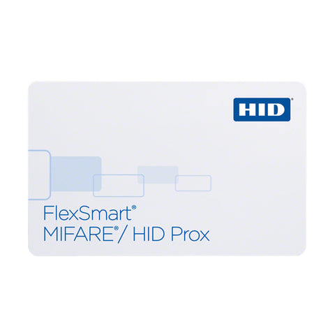 HID MIFARE 1K PROX CARD | PROG. PROX, F-GLOSS, B-GLOSS, NO MIFARE, NO SLOT, MATCH PROX | 1431LG1NNM | Pack of 100 - Cards-X (UK)