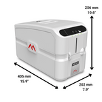 Entry Level ID Card Printing Bundle / Matica MC110 | Single Sided | MC110BUNDLE - Cards-X (UK)