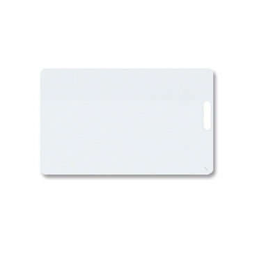 PAC ISO Proximity Card with Punched Short Edge | Pack of 10 | 21039/2.00 - Cards-X (UK)