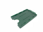 Evohold Biodegradable Double Sided Portrait ID Card Holders - Dark Green (Pack of 100) - Cards-X (UK)