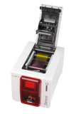 Evolis Zenius Classic ID Card Printer | Fire Red | ZN1U0000RS - Cards-X (UK)