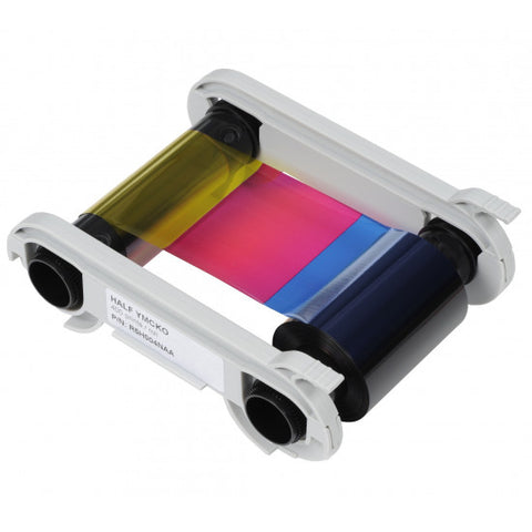 Evolis YMCKO Half Panel Ribbon | Prints 400 | R5H004NAA - Cards-X (UK)