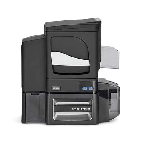 HID Fargo DTC1500 ID Card Printer | Dual Sided with Laminator | 51410 - Cards-X (UK)