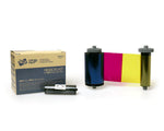 IDP Smart YMCFKO Full Colour Ribbon with UV Panel and Cleaning Roller | 200 Prints | 659380 - Cards-X (UK)