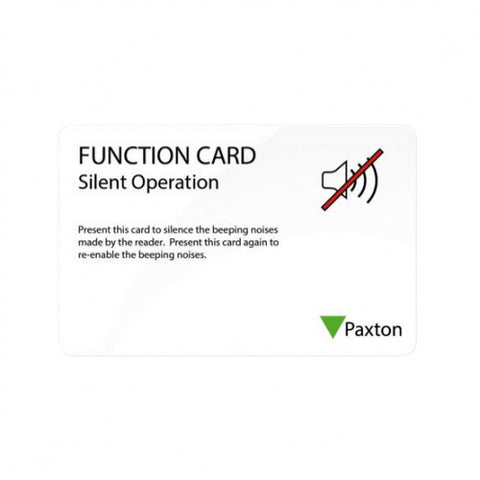 Paxton Net2 Silence Operation Card | 820-001 - Cards-X (UK)