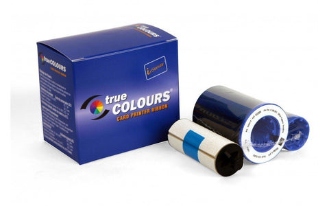 Zebra 'True Colours' Black KrO Monochrome Ribbon with Cleaning Roller | Prints 500 Images | 800015-460 - Cards-X (UK)